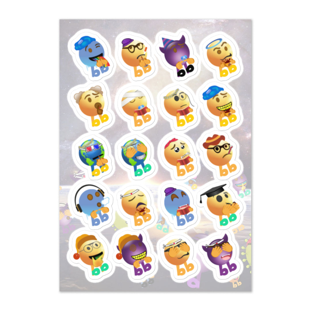 Megabb Buddy Stickers - Emojibb