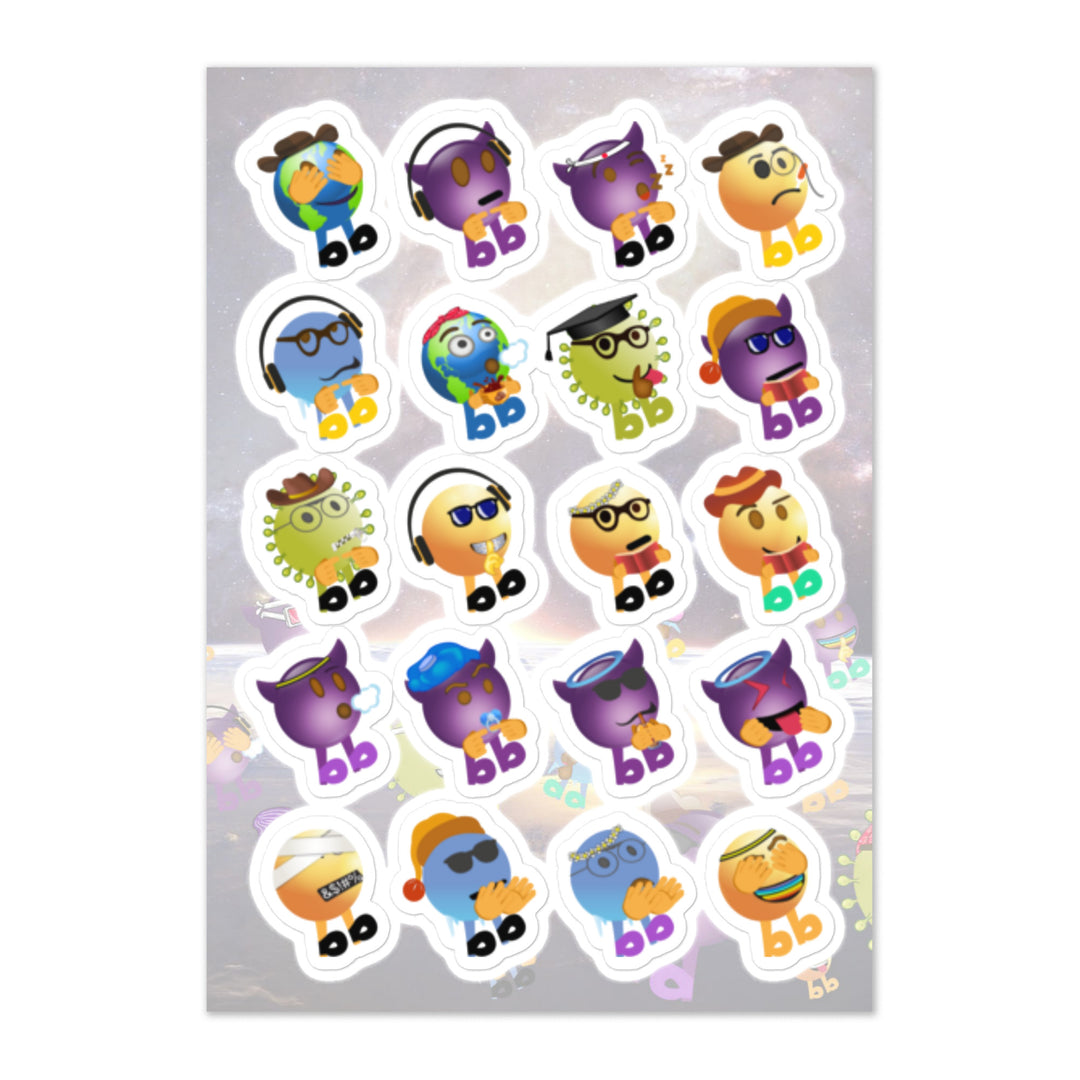 Megabb Buddy Stickers - Emojibb