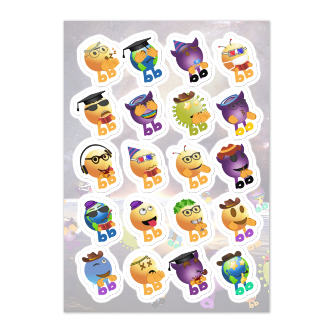 Megabb Buddy Stickers - Emojibb
