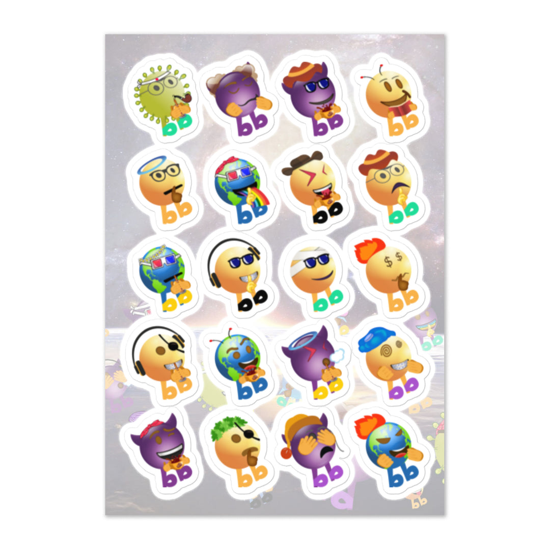 Megabb Buddy Stickers - Emojibb