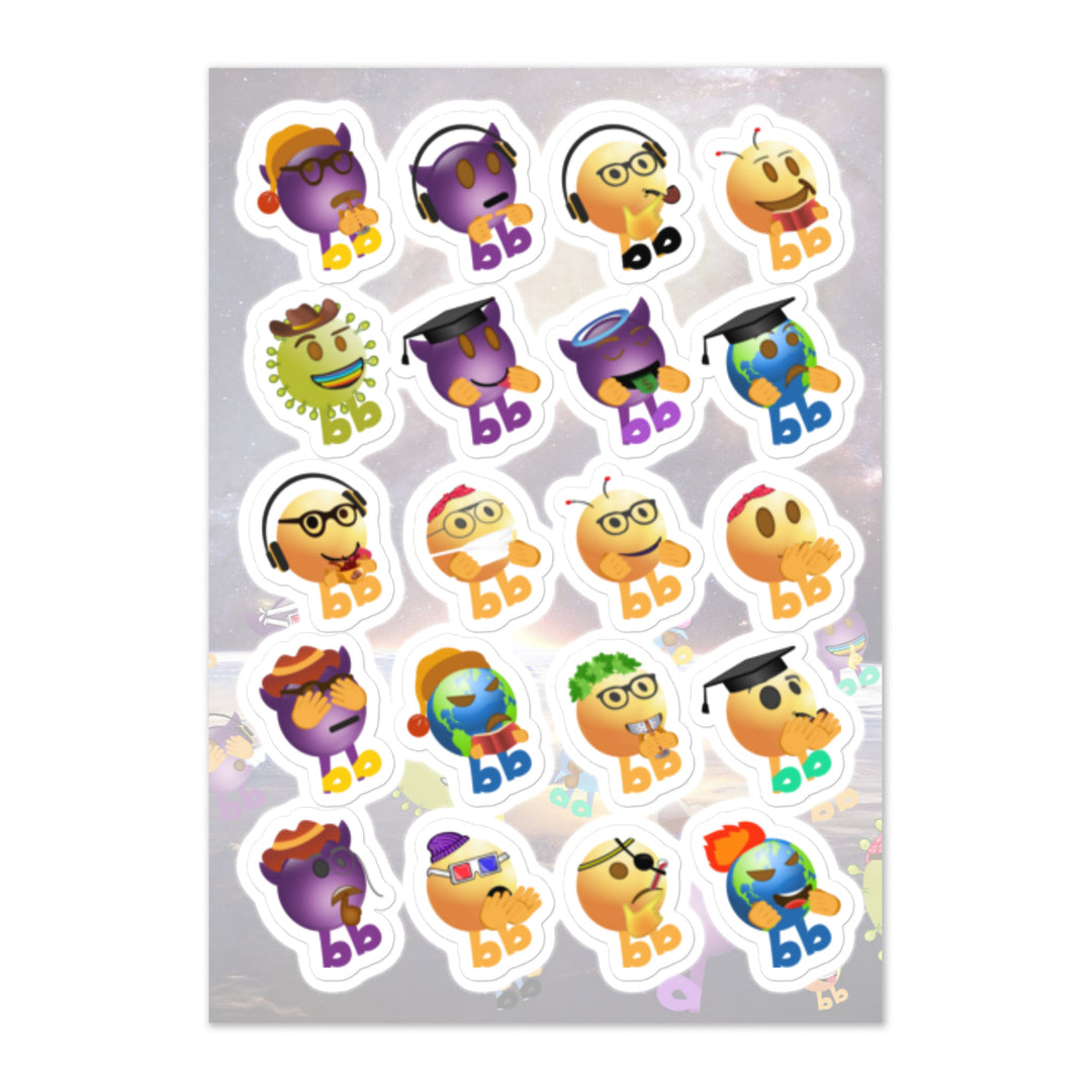 Megabb Buddy Stickers - Emojibb