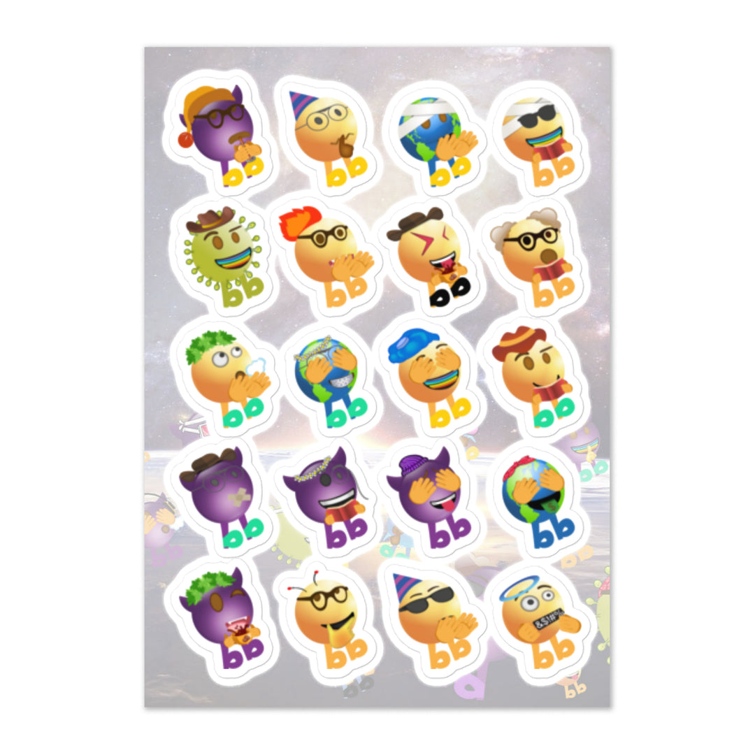 Megabb Buddy Stickers - Emojibb