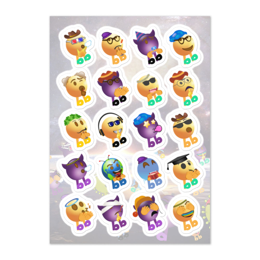 Megabb Buddy Stickers - Emojibb