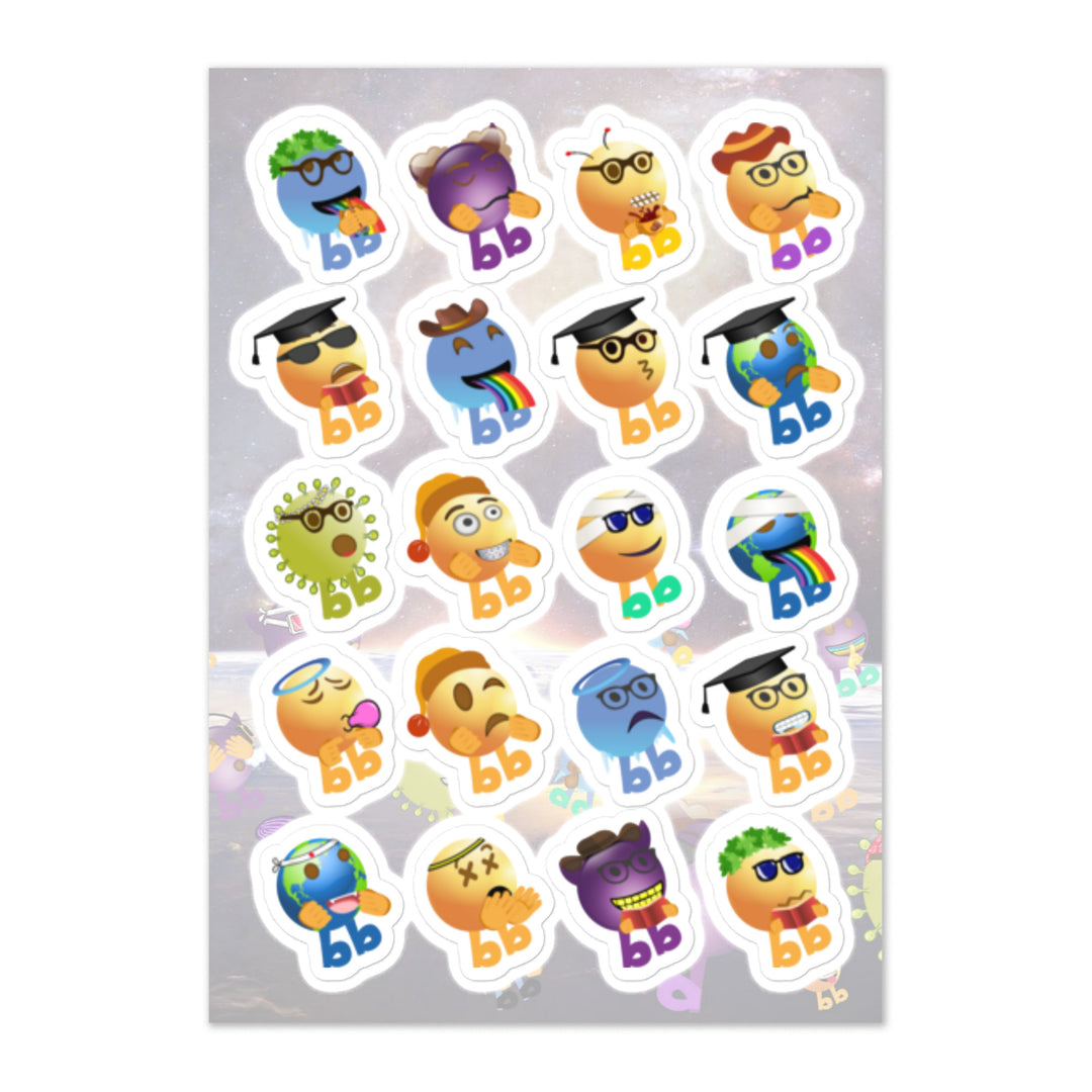 Megabb Buddy Stickers - Emojibb