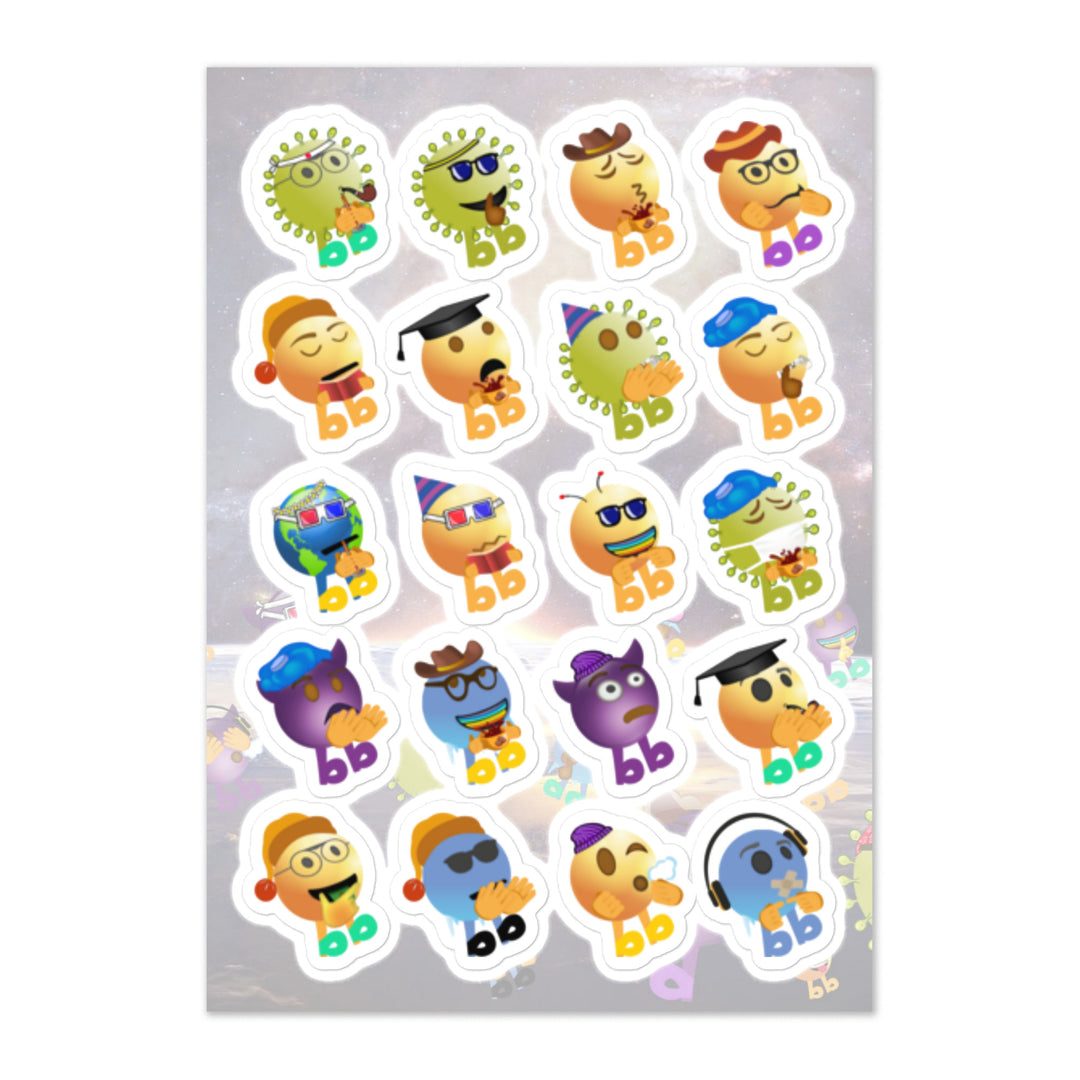 Megabb Buddy Stickers - Emojibb