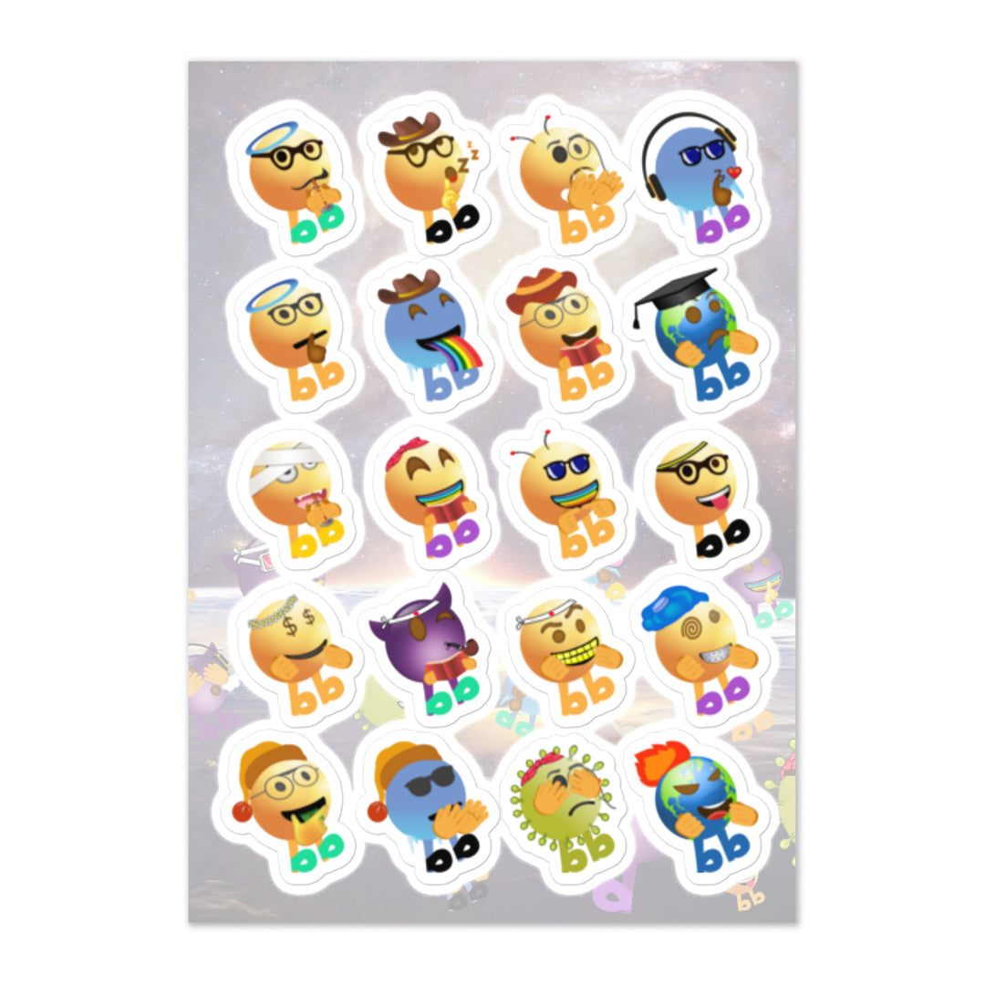 Megabb Buddy Stickers - Emojibb