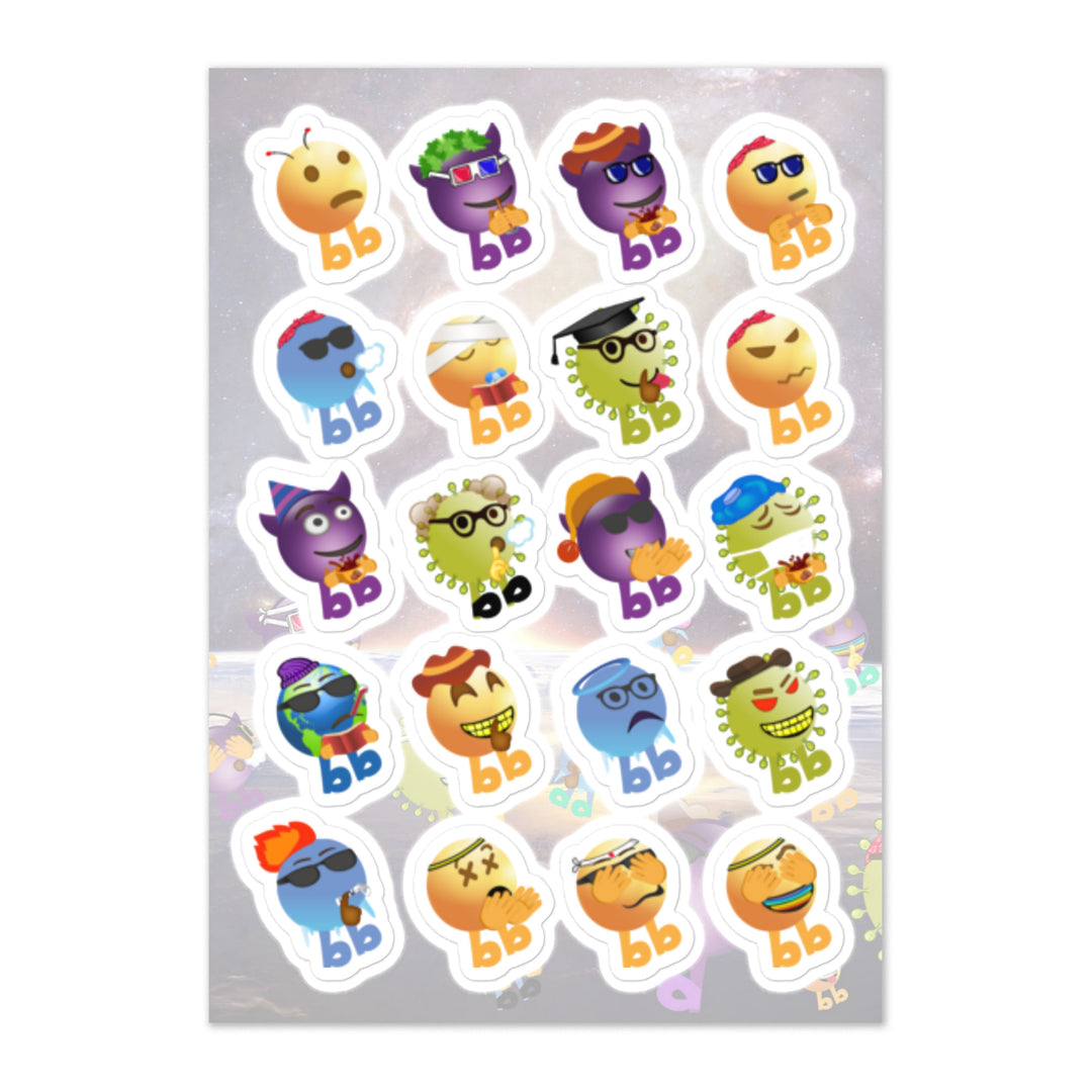 Megabb Buddy Stickers - Emojibb