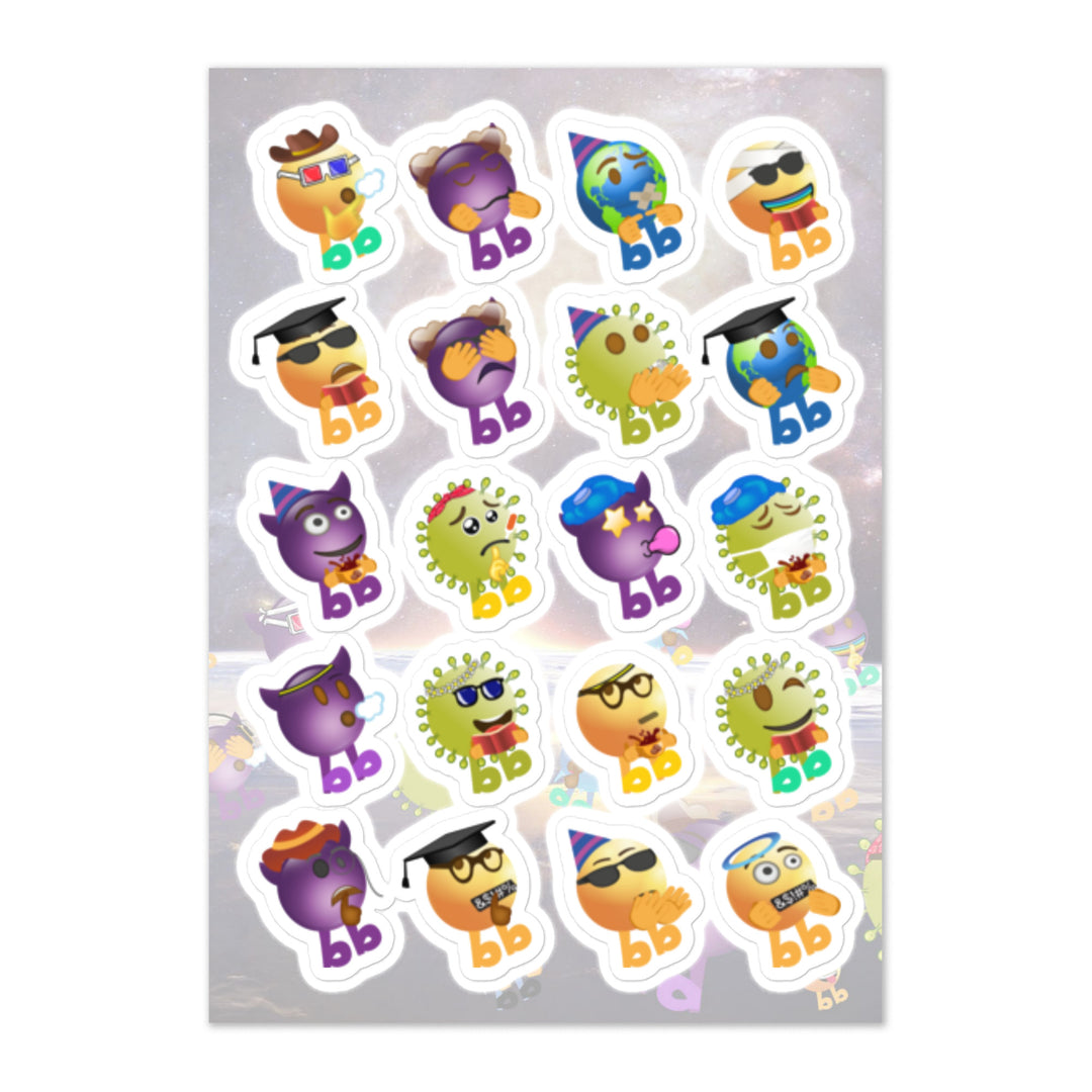 Megabb Buddy Stickers - Emojibb