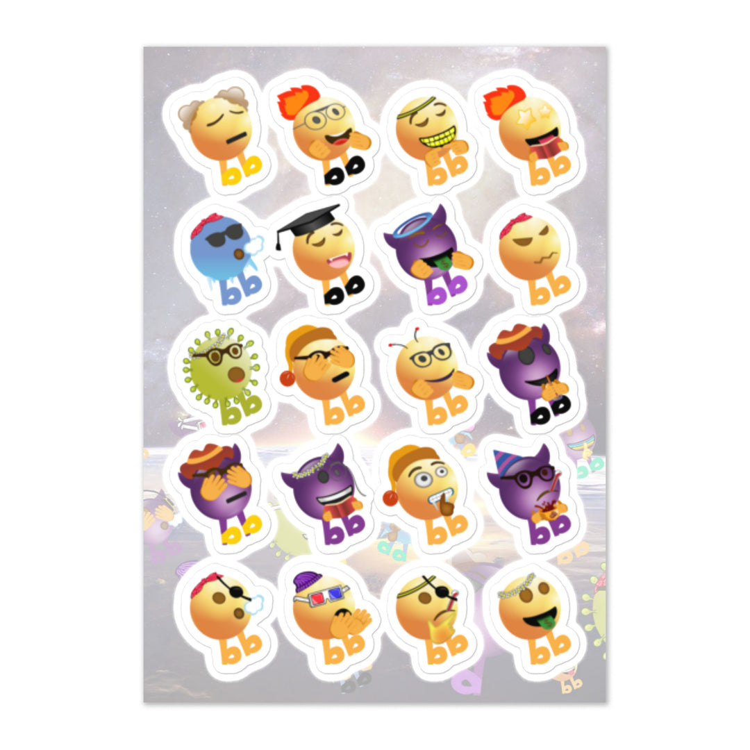 Megabb Buddy Stickers - Emojibb