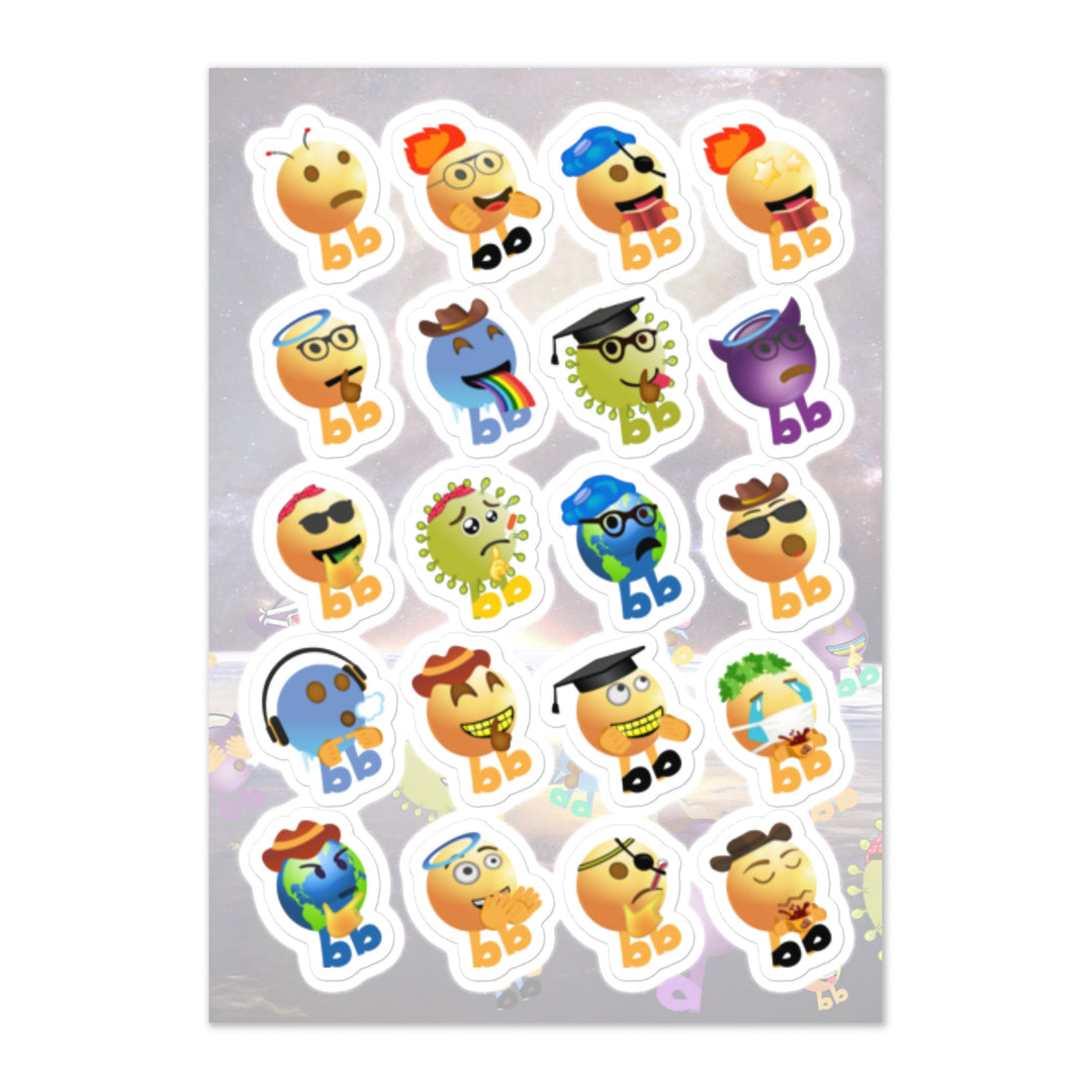 Megabb Buddy Stickers - Emojibb