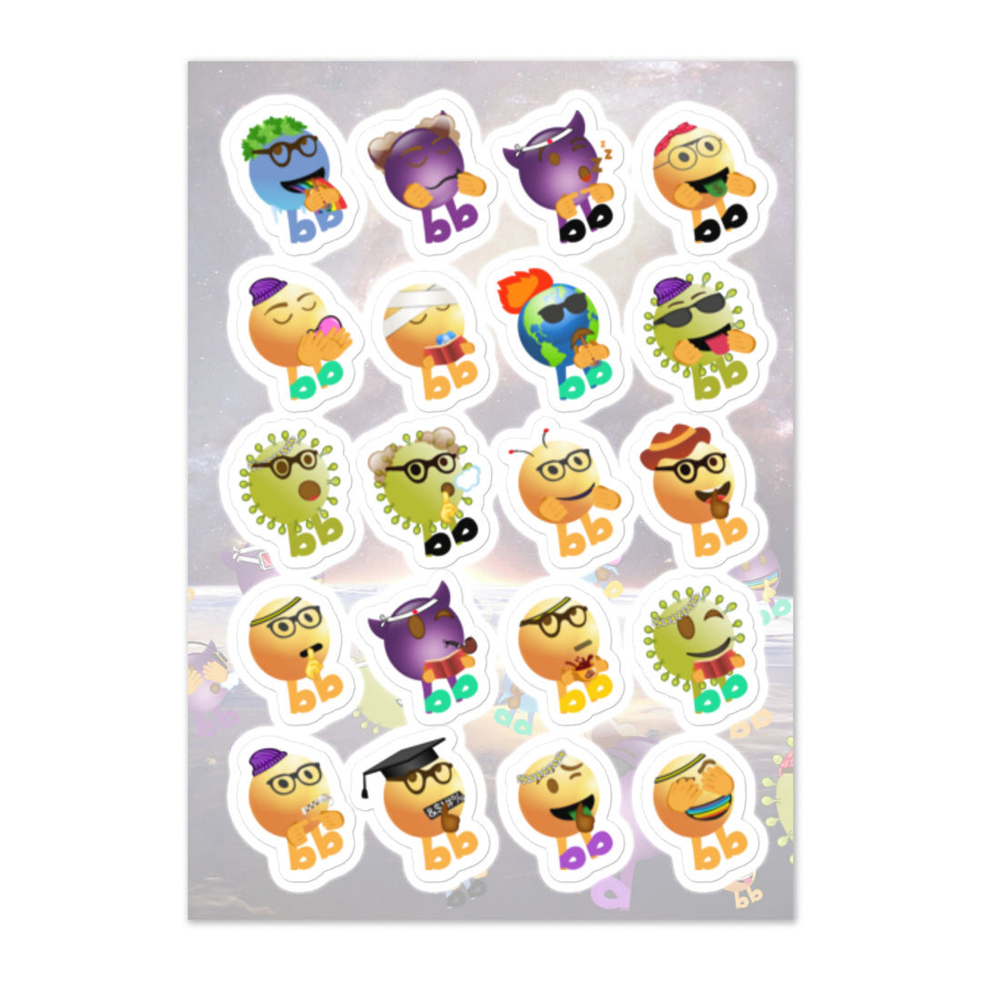 Megabb Buddy Stickers - Emojibb