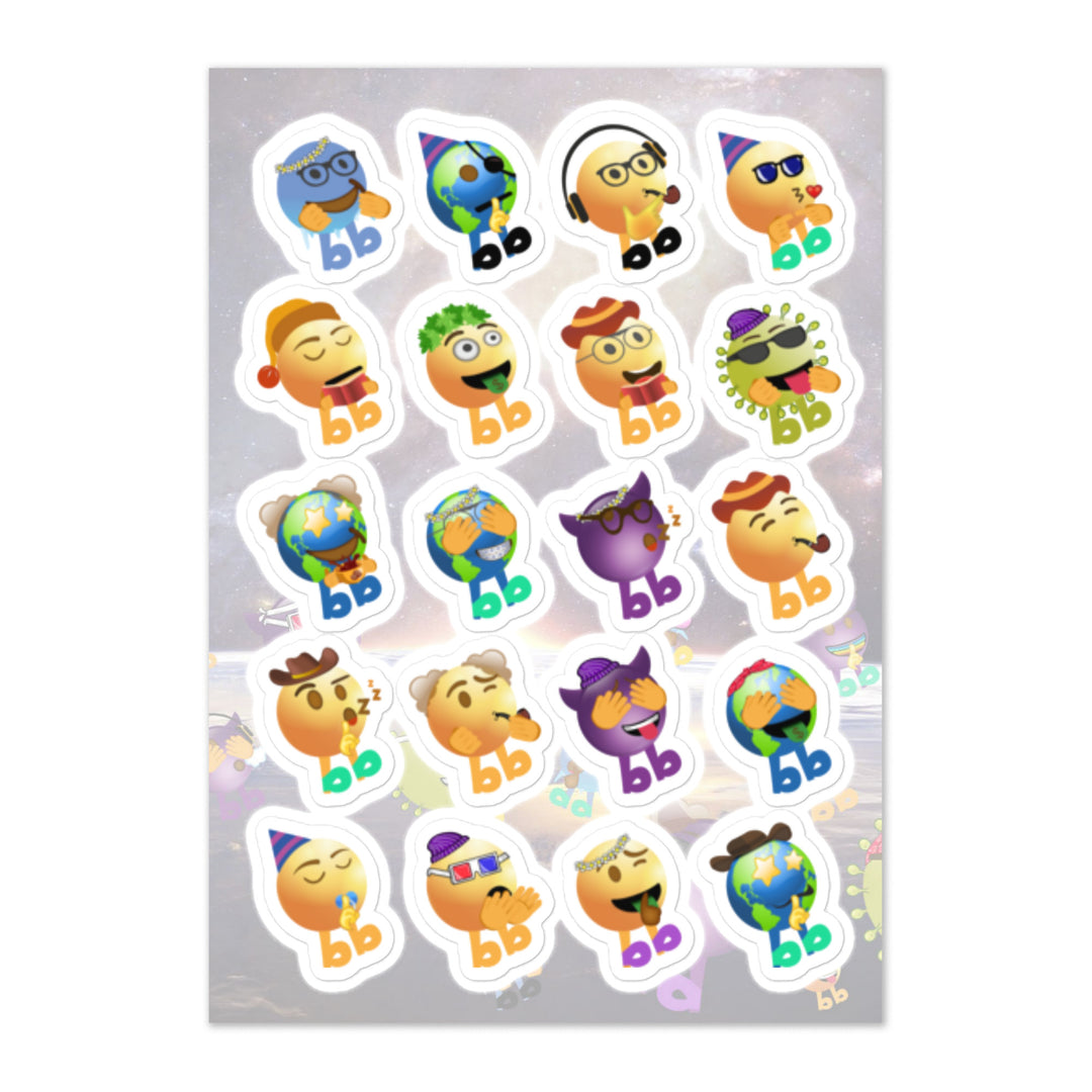Megabb Buddy Stickers - Emojibb