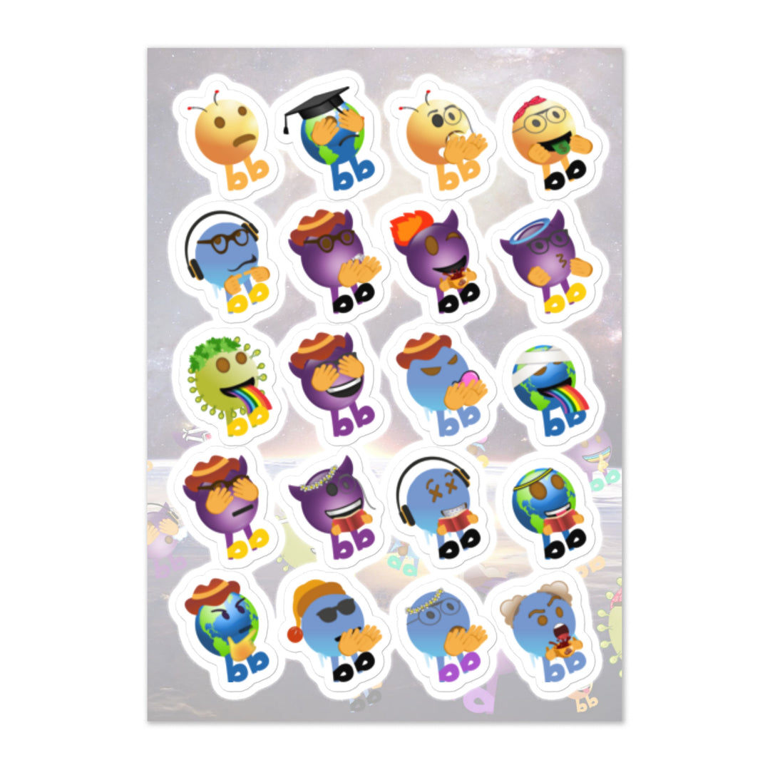 Megabb Buddy Stickers - Emojibb