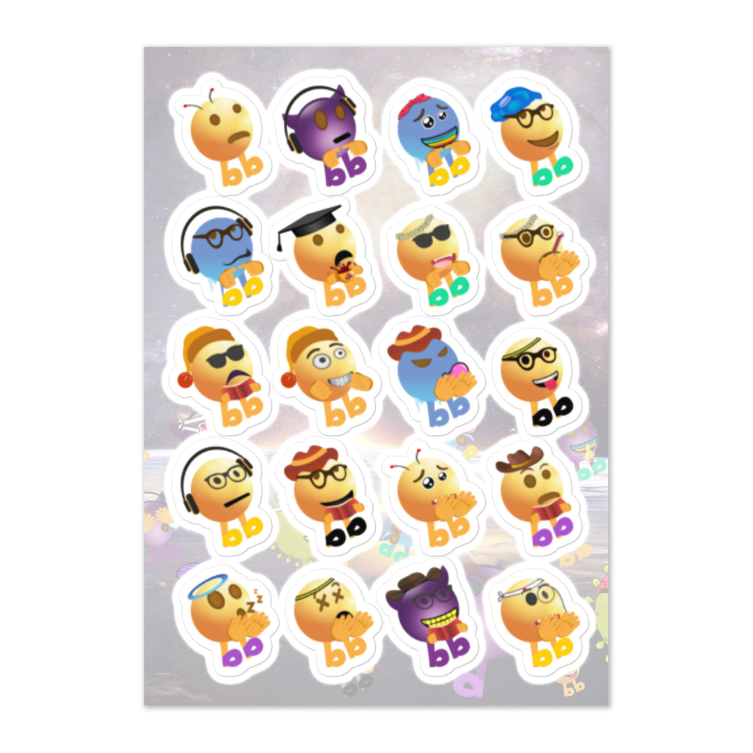 Megabb Buddy Stickers - Emojibb