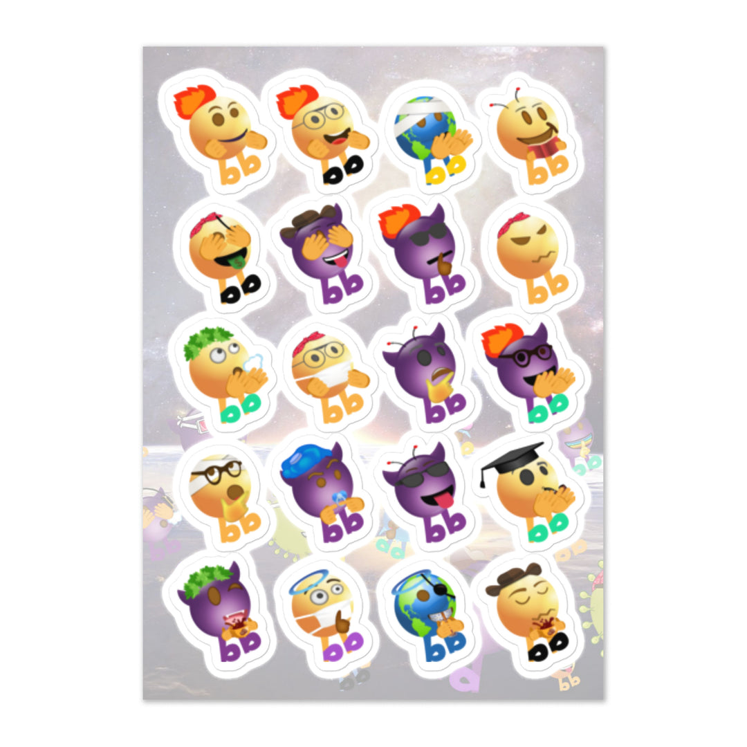 Megabb Buddy Stickers - Emojibb