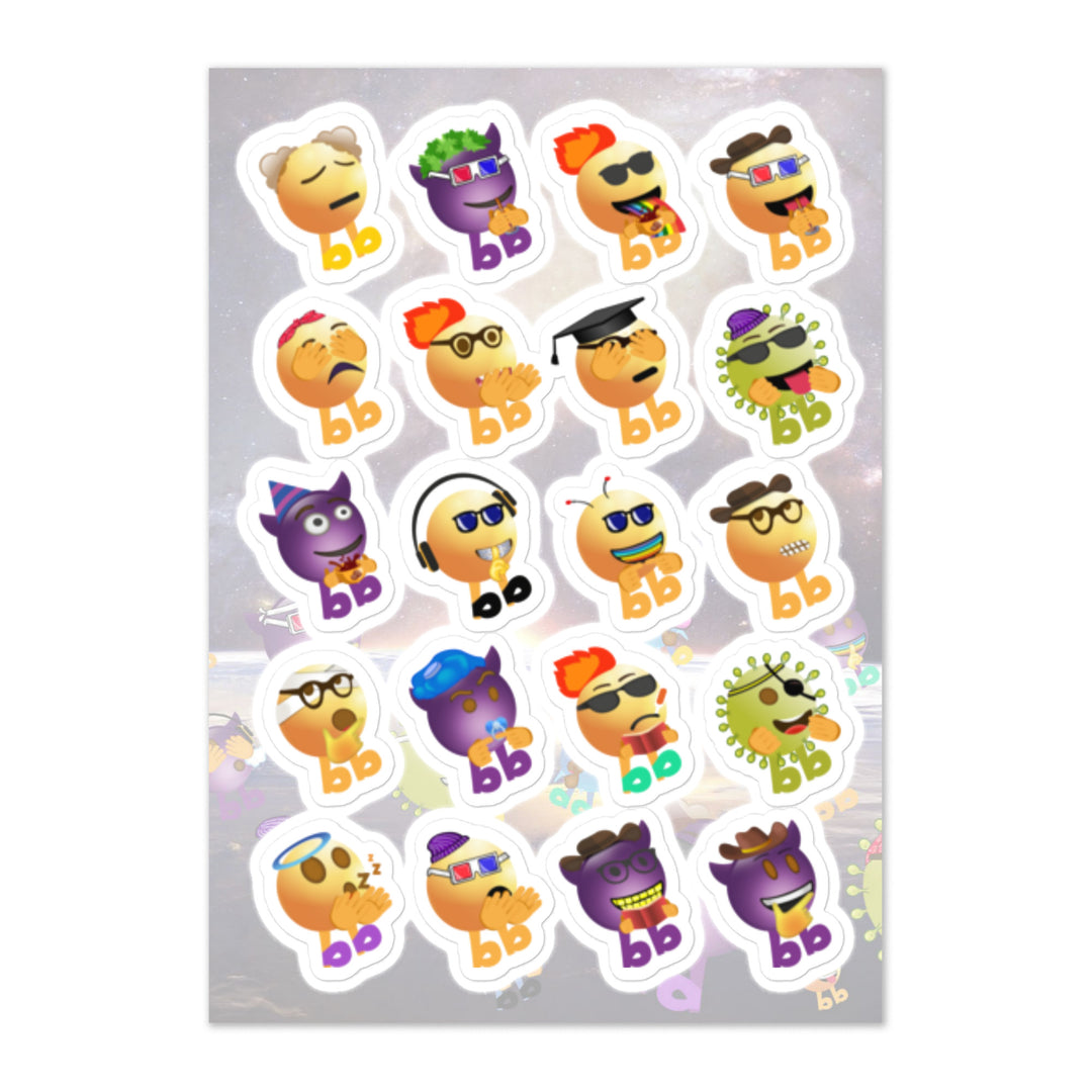 Megabb Buddy Stickers - Emojibb