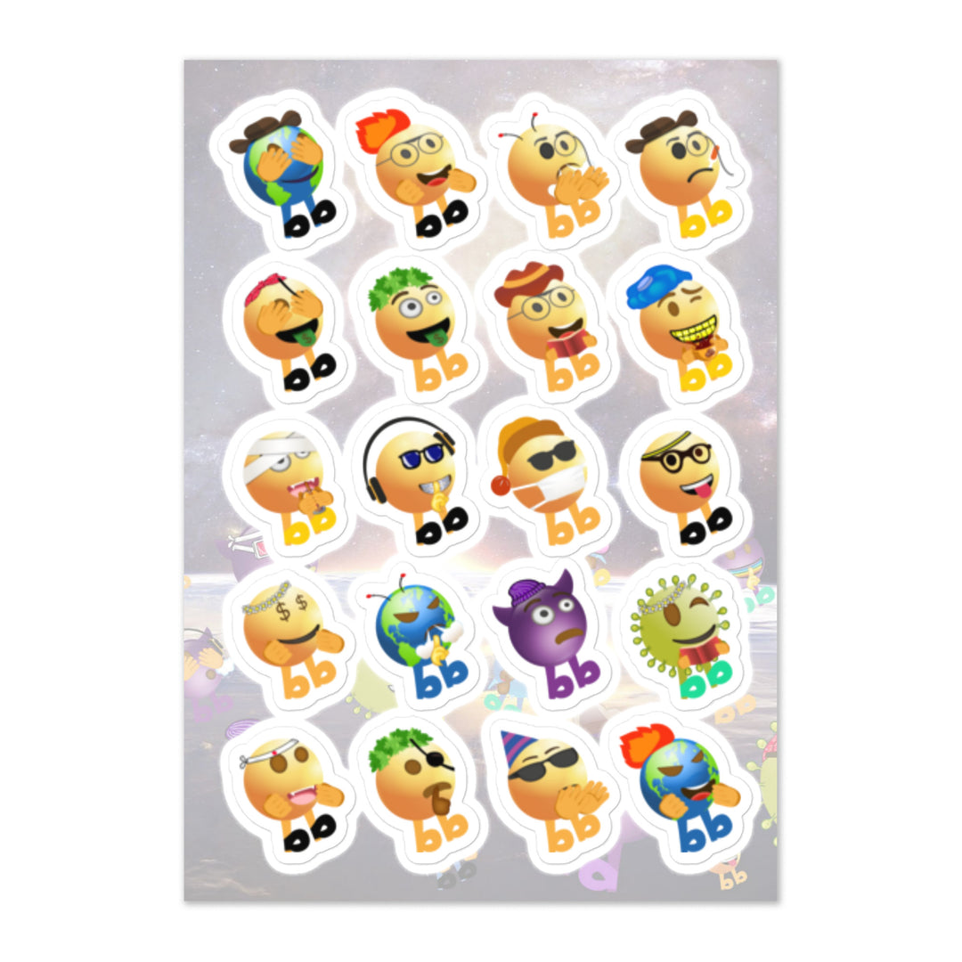 Megabb Buddy Stickers - Emojibb