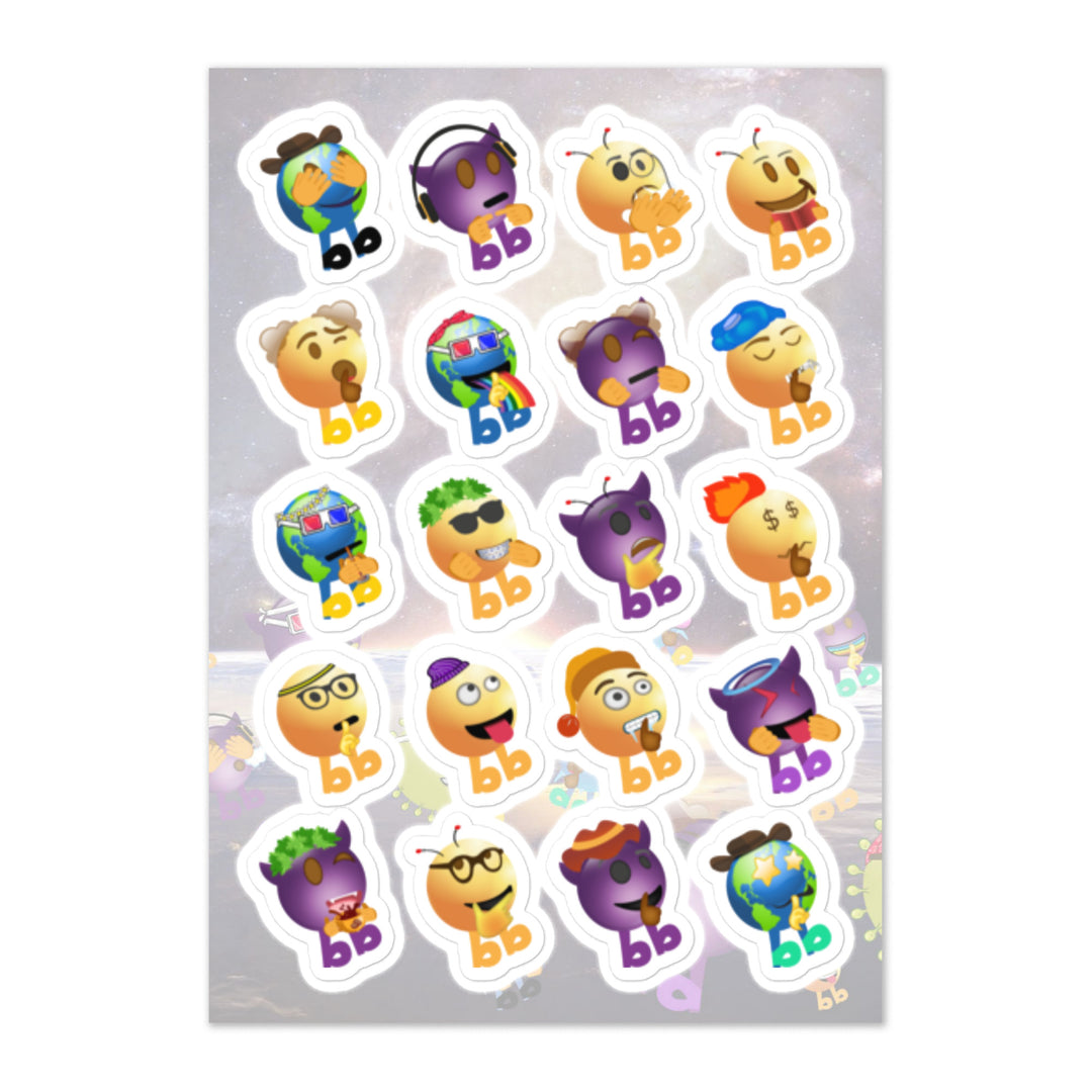 Megabb Buddy Stickers - Emojibb