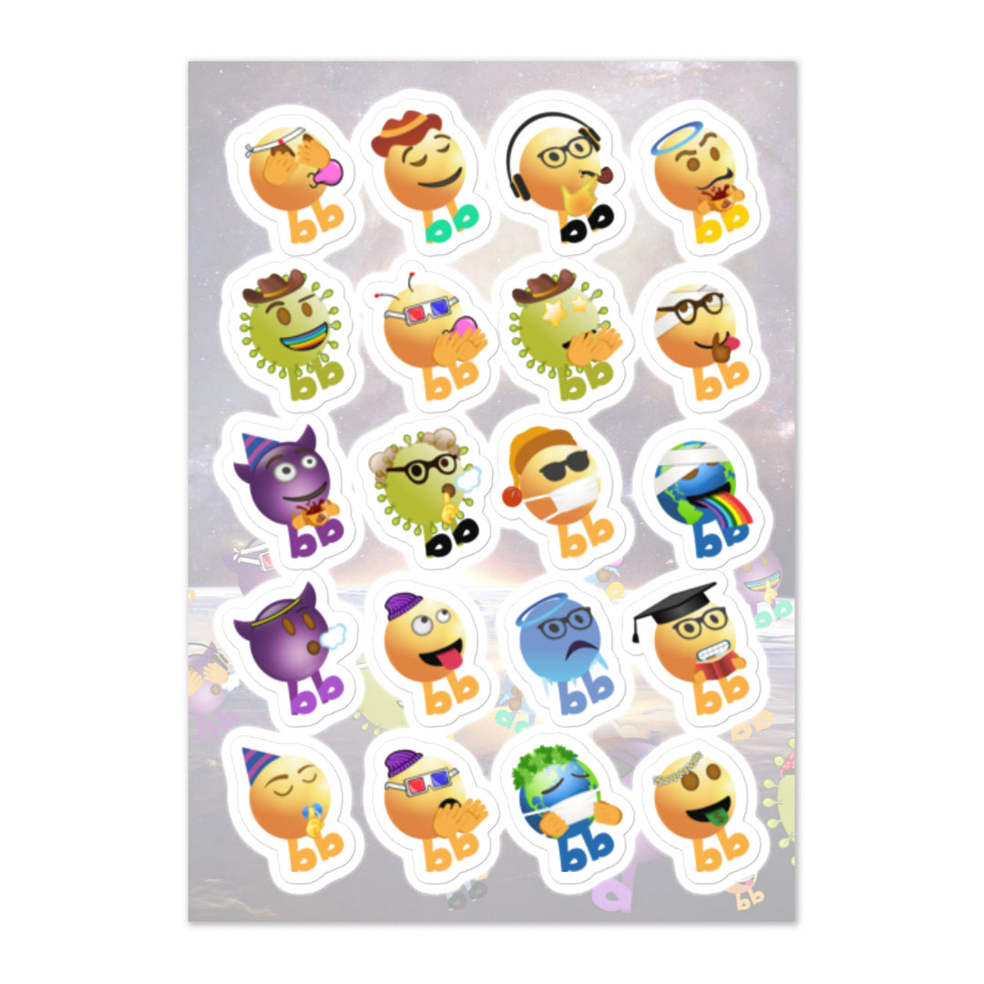 Megabb Buddy Stickers - Emojibb