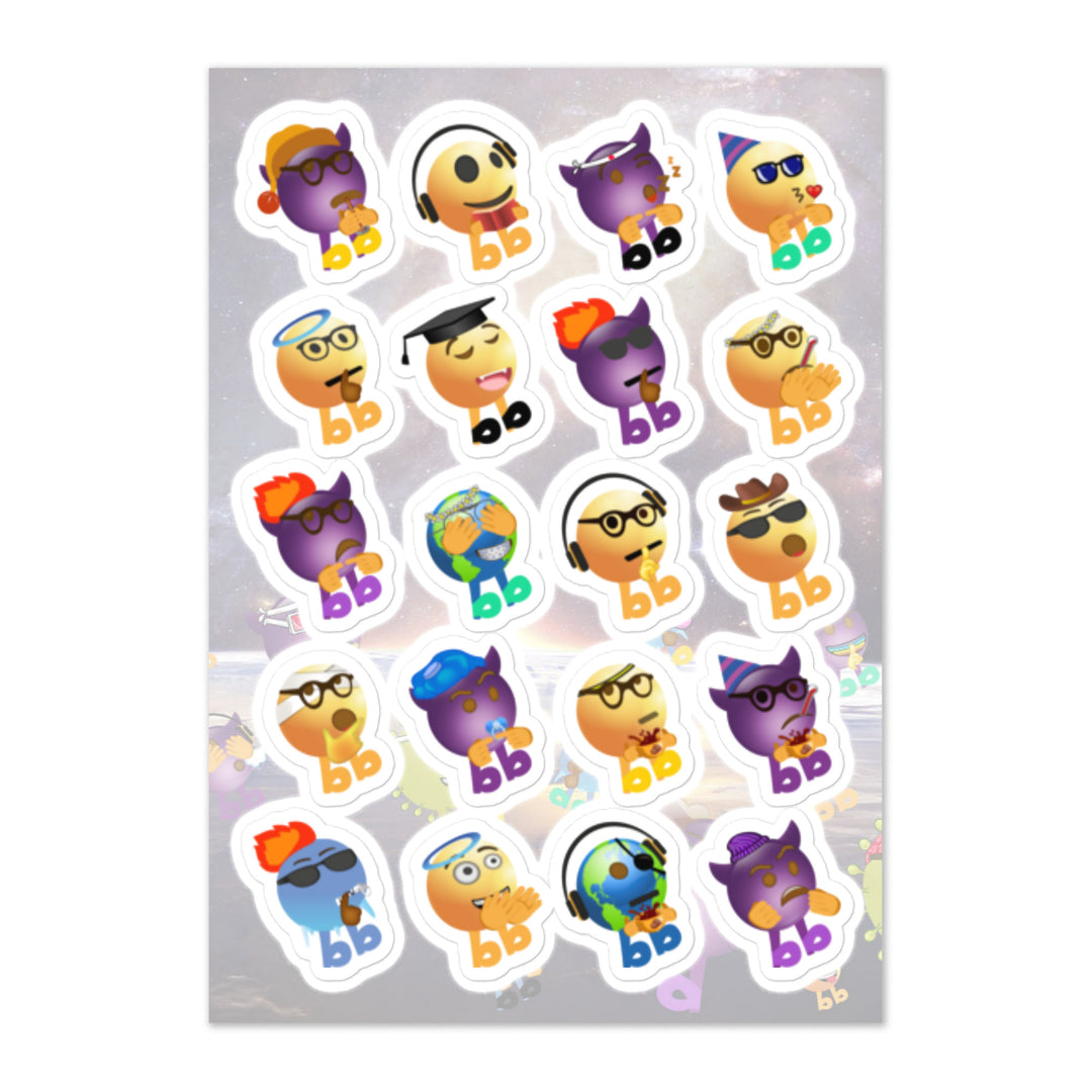 Megabb Buddy Stickers - Emojibb