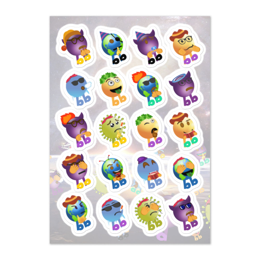 Megabb Buddy Stickers - Emojibb