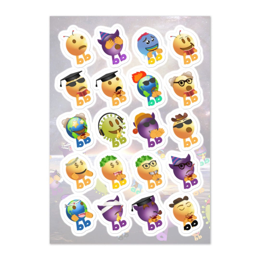 Megabb Buddy Stickers - Emojibb