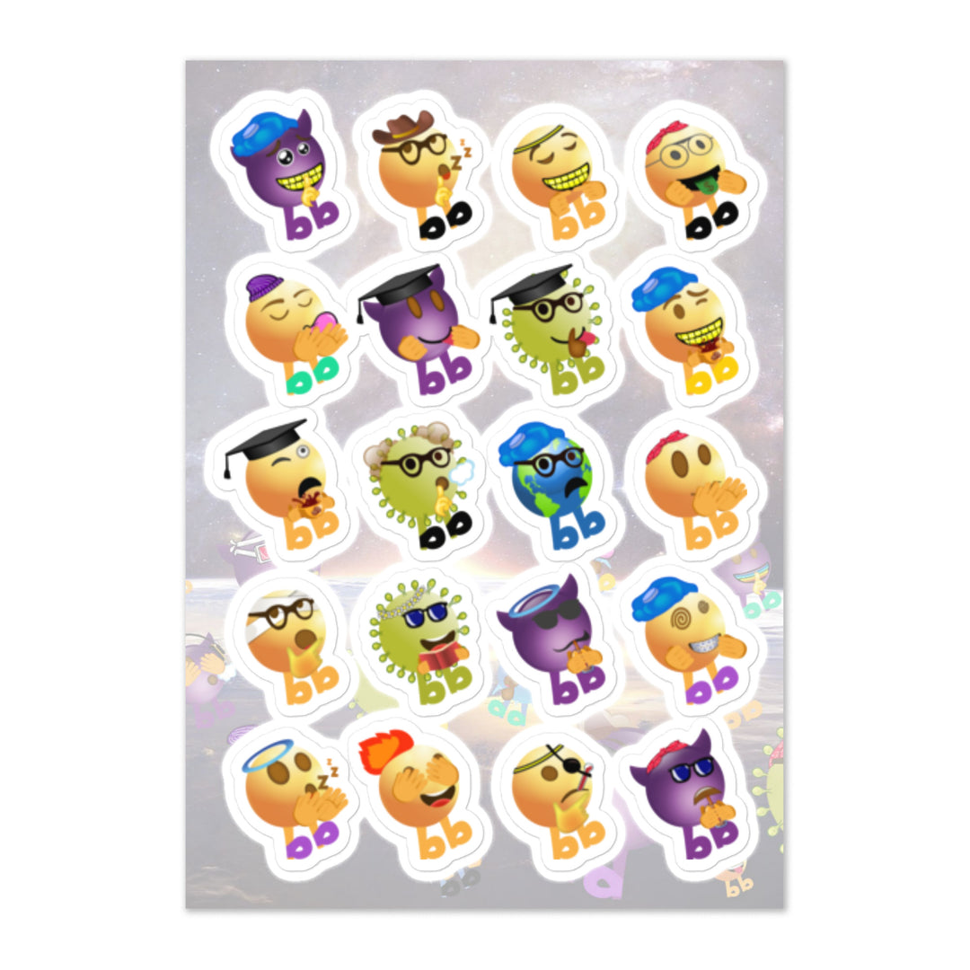 Megabb Buddy Stickers - Emojibb