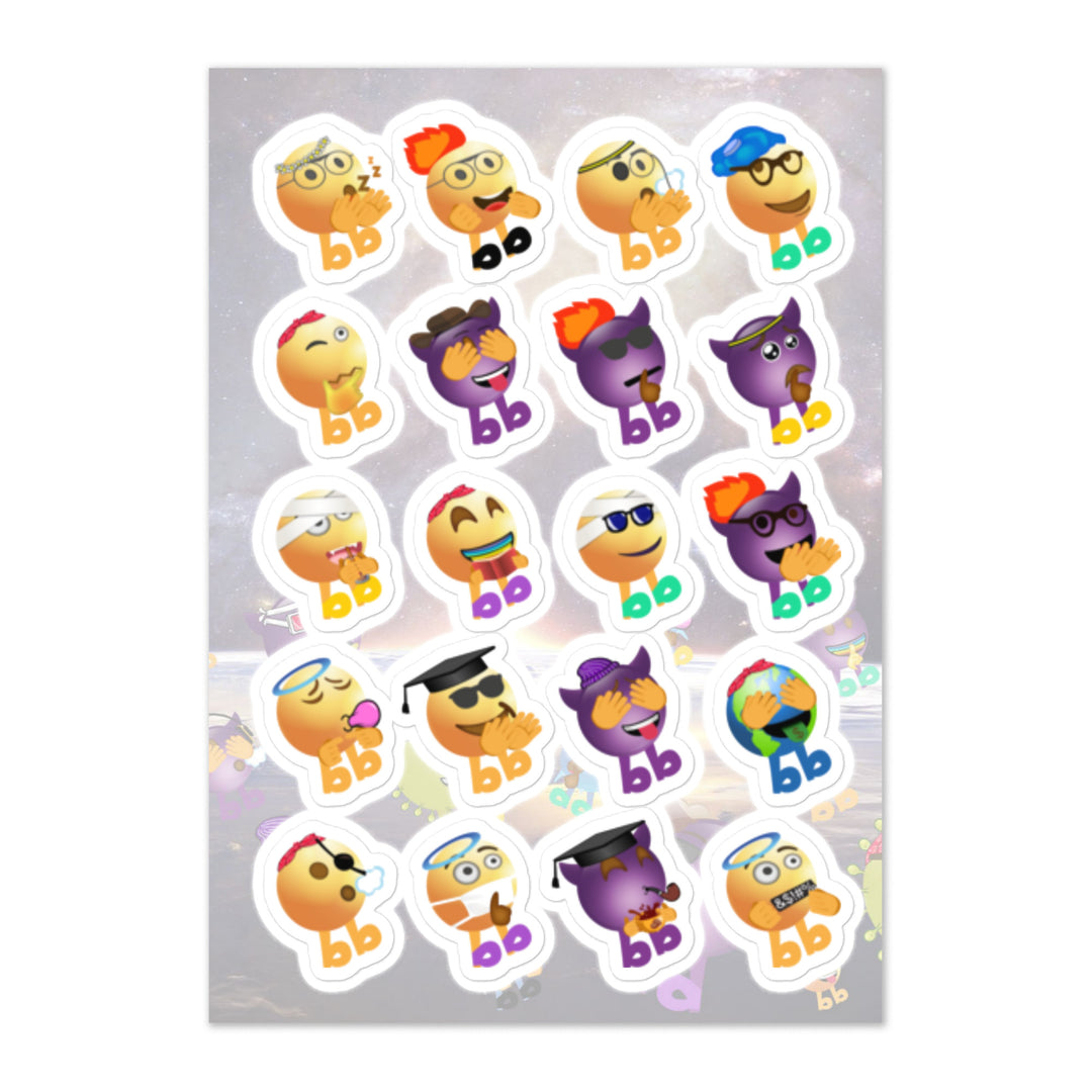 Megabb Buddy Stickers - Emojibb