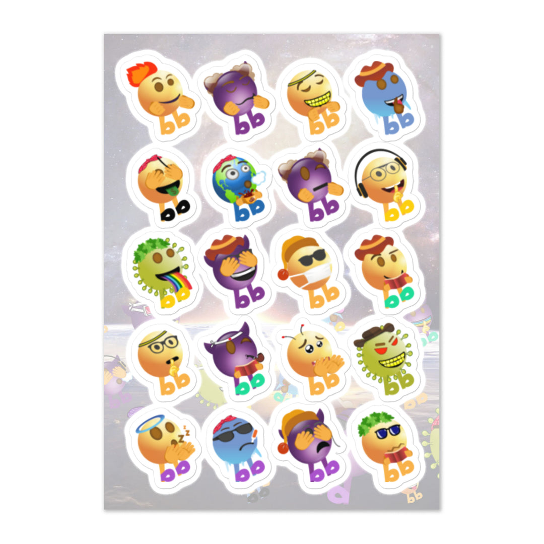 Megabb Buddy Stickers - Emojibb