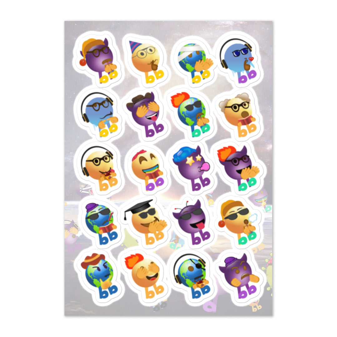 Megabb Buddy Stickers - Emojibb