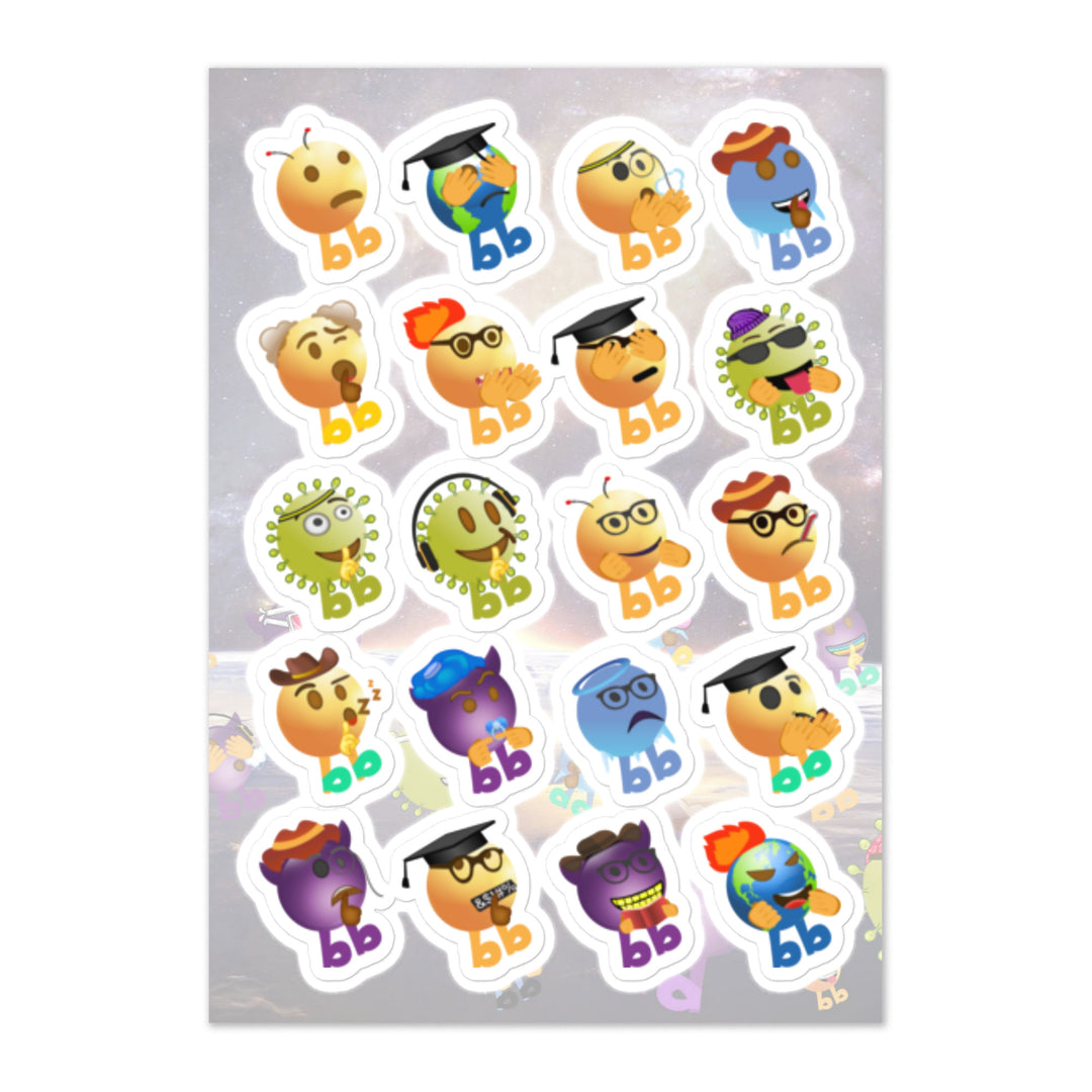 Megabb Buddy Stickers - Emojibb