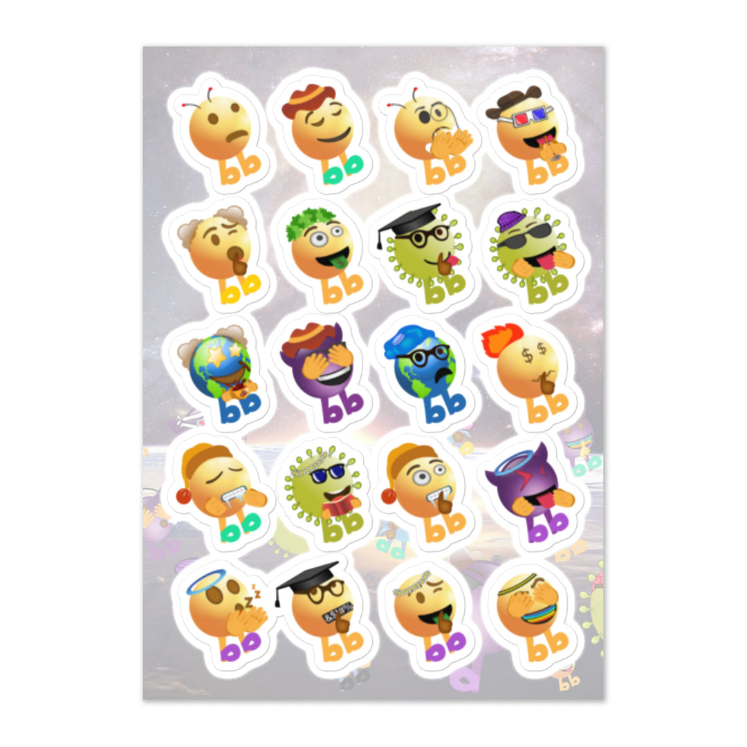 Megabb Buddy Stickers - Emojibb