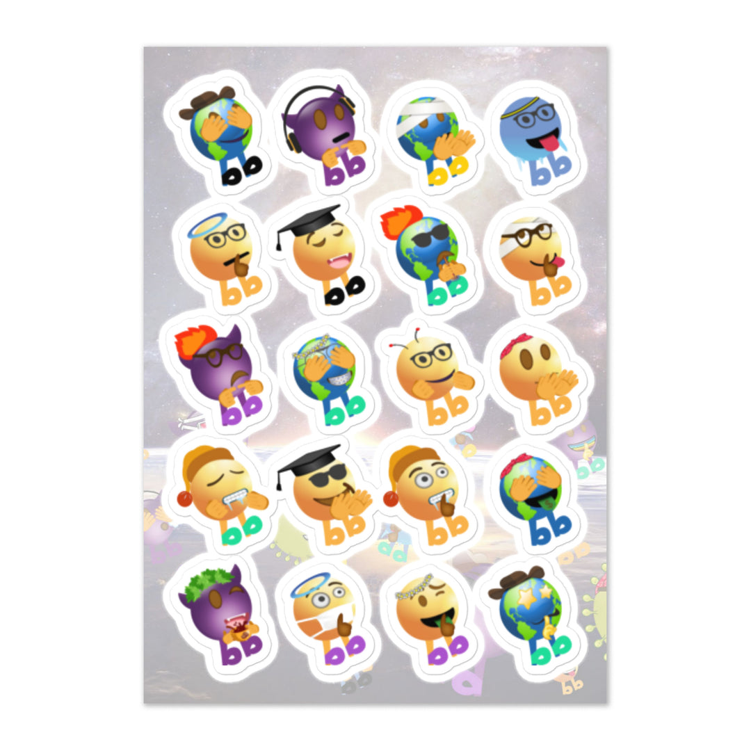 Megabb Buddy Stickers - Emojibb