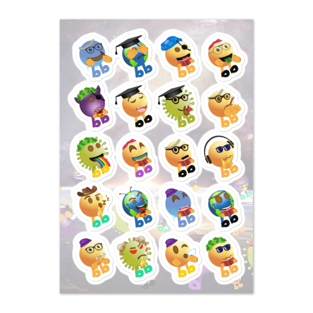 Megabb Buddy Stickers - Emojibb