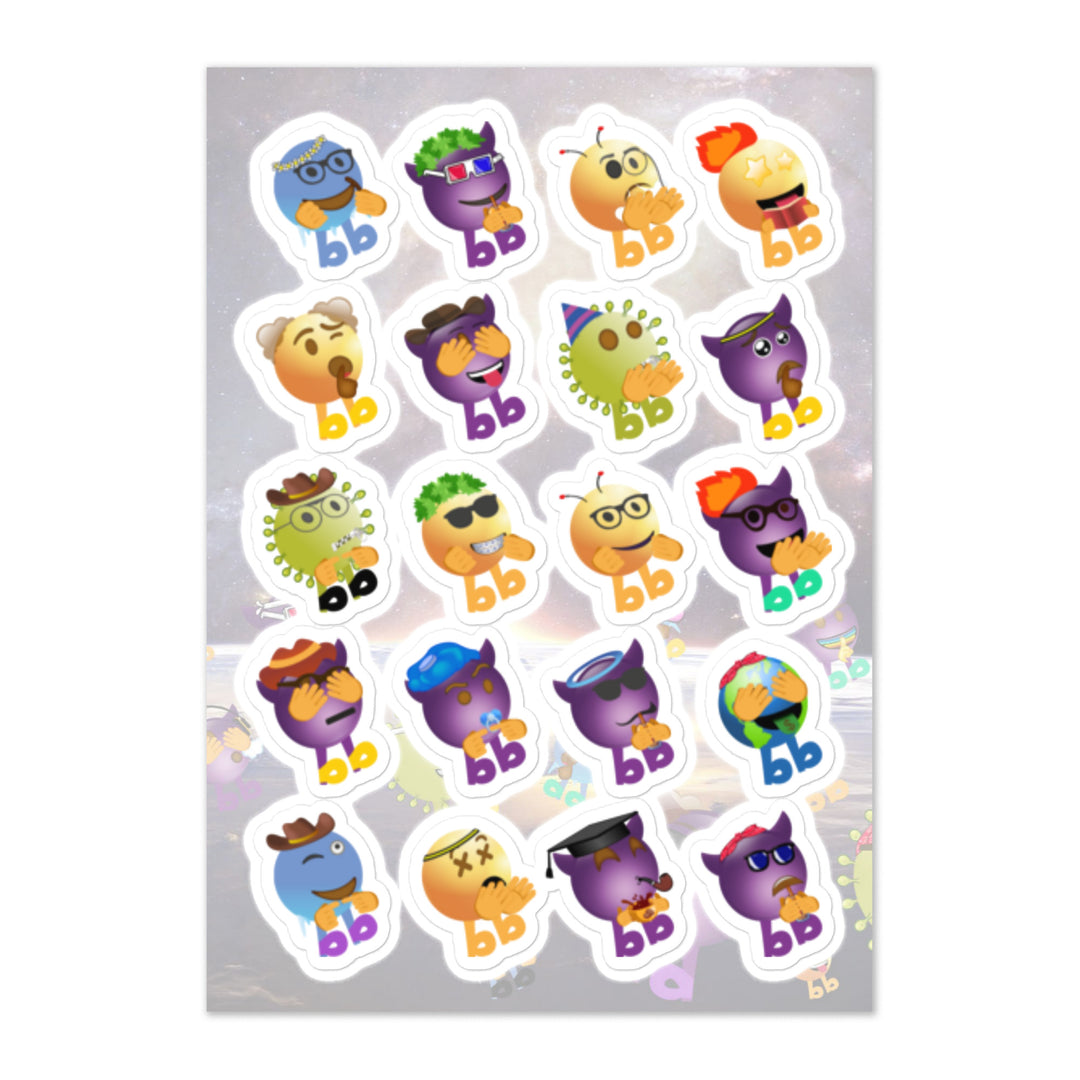 Megabb Buddy Stickers - Emojibb
