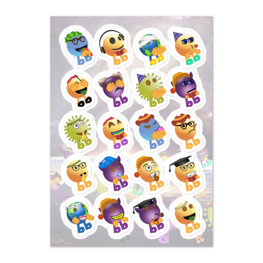 Megabb Buddy Stickers - Emojibb