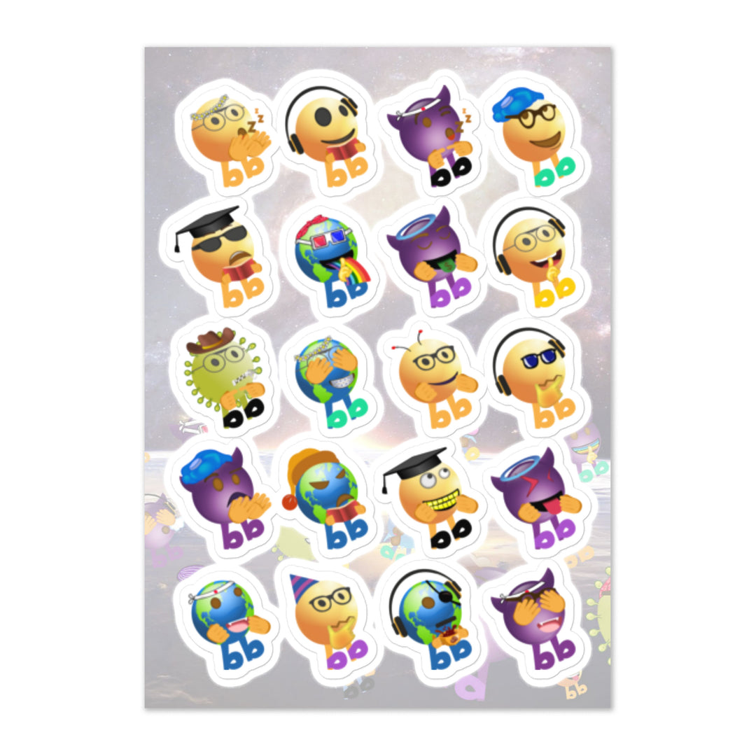 Megabb Buddy Stickers - Emojibb