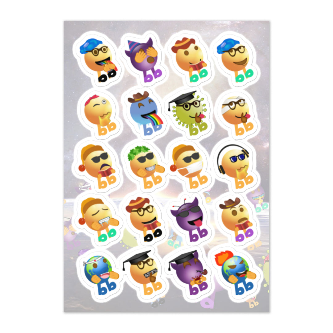 Megabb Buddy Stickers - Emojibb