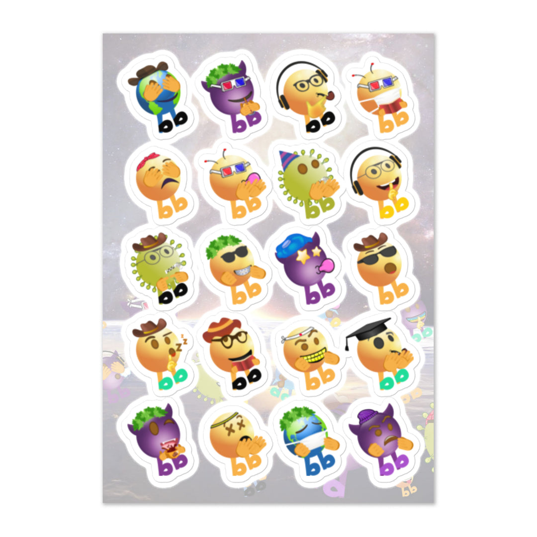 Megabb Buddy Stickers - Emojibb