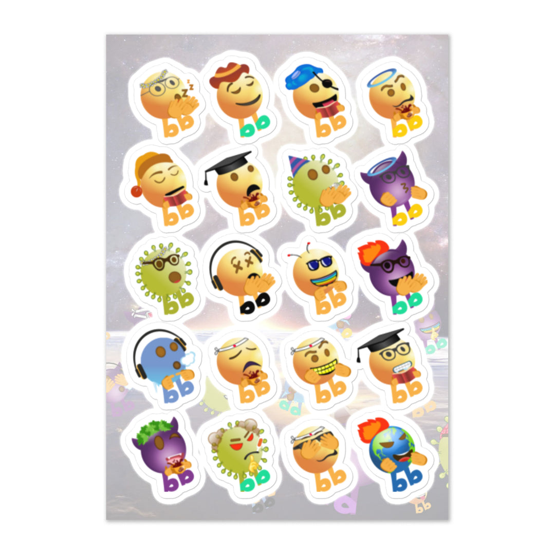 Megabb Buddy Stickers - Emojibb