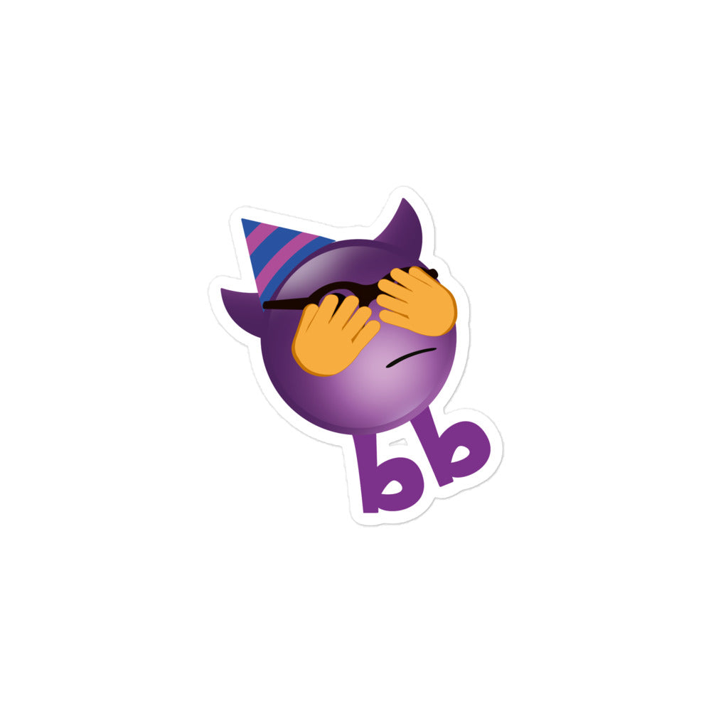 Evilbb Bubble-free sticker - Emojibb