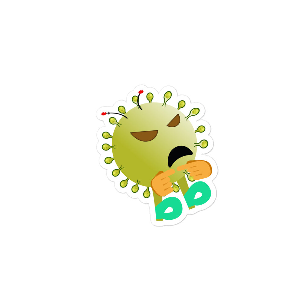 Virusbb Bubble-free sticker - Emojibb