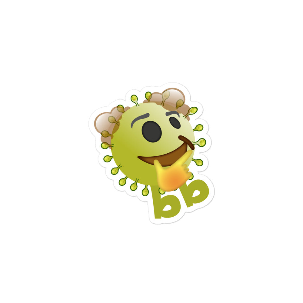 Virusbb Bubble-free sticker - Emojibb