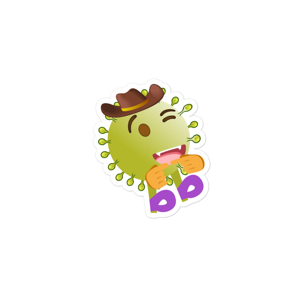 Virusbb Bubble-free sticker - Emojibb