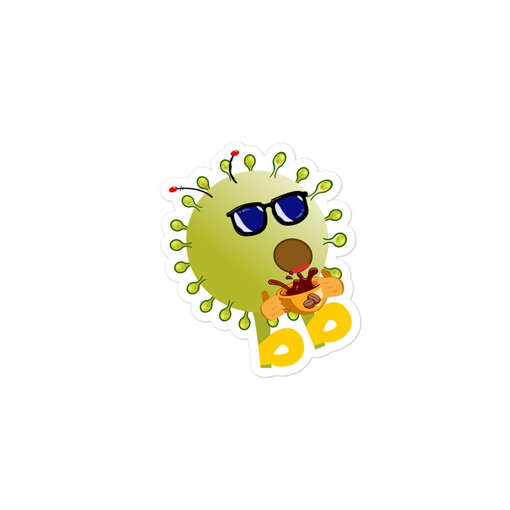 Virusbb Bubble-free sticker - Emojibb