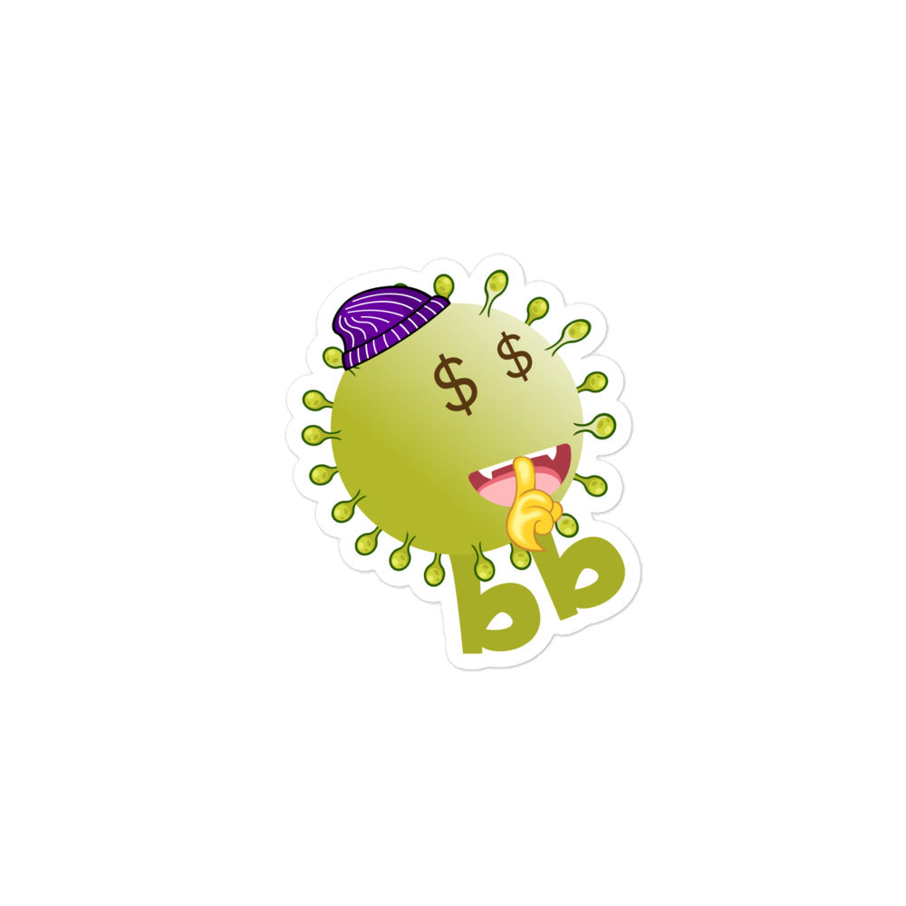 Virusbb Bubble-free sticker - Emojibb