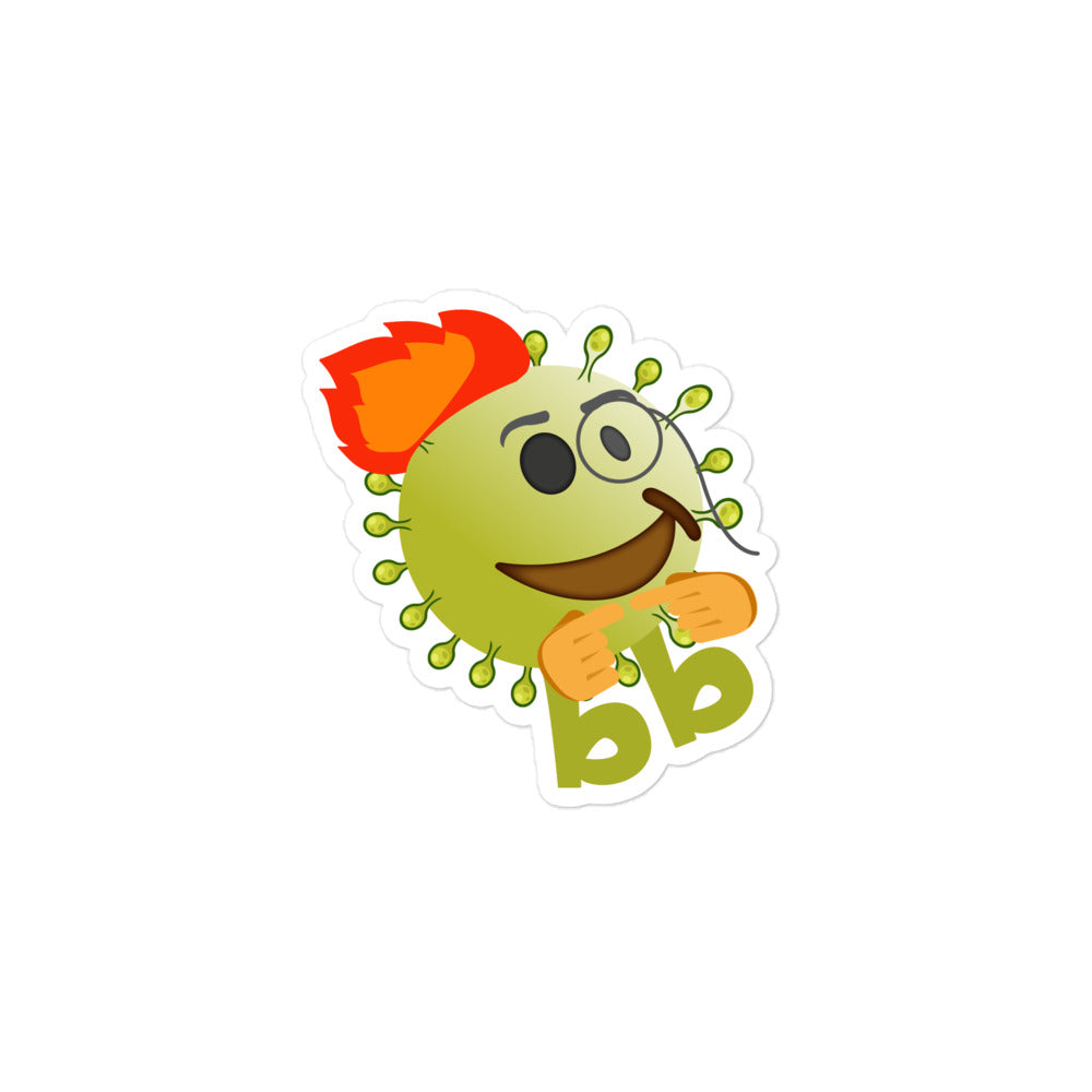 Virusbb Bubble-free sticker - Emojibb
