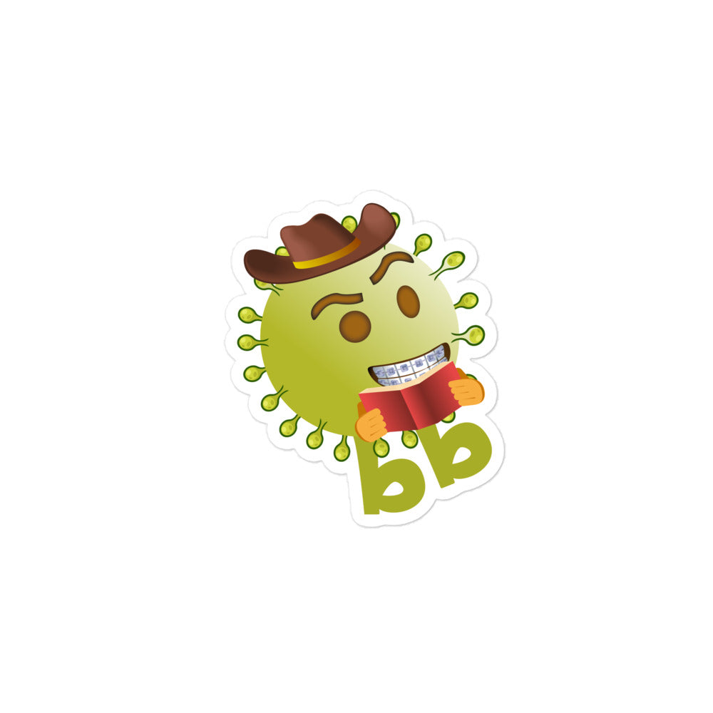 Virusbb Bubble-free sticker - Emojibb