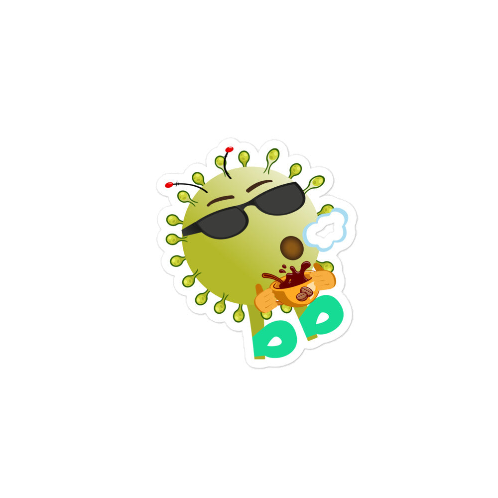 Virusbb Bubble-free sticker - Emojibb