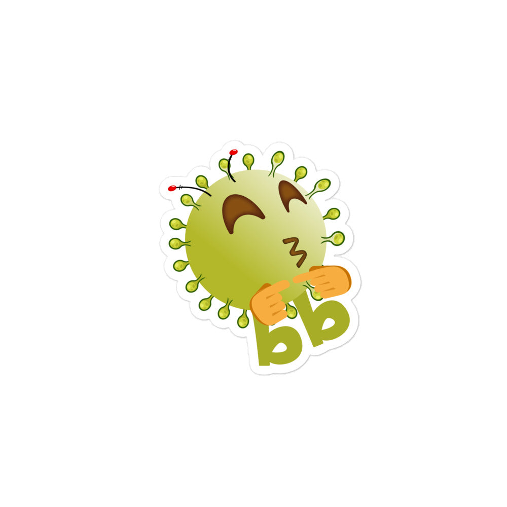 Virusbb Bubble-free sticker - Emojibb